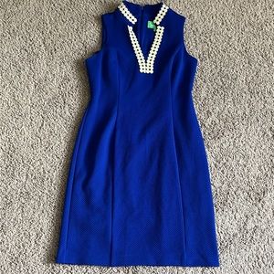 Vintage Papagallo size 2 royal blue dress